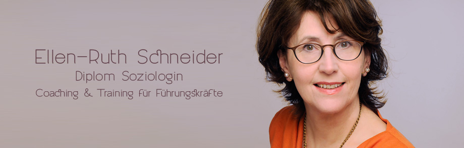 Coaching und Training für Führungskräfte - Ellen-Ruth Schneider